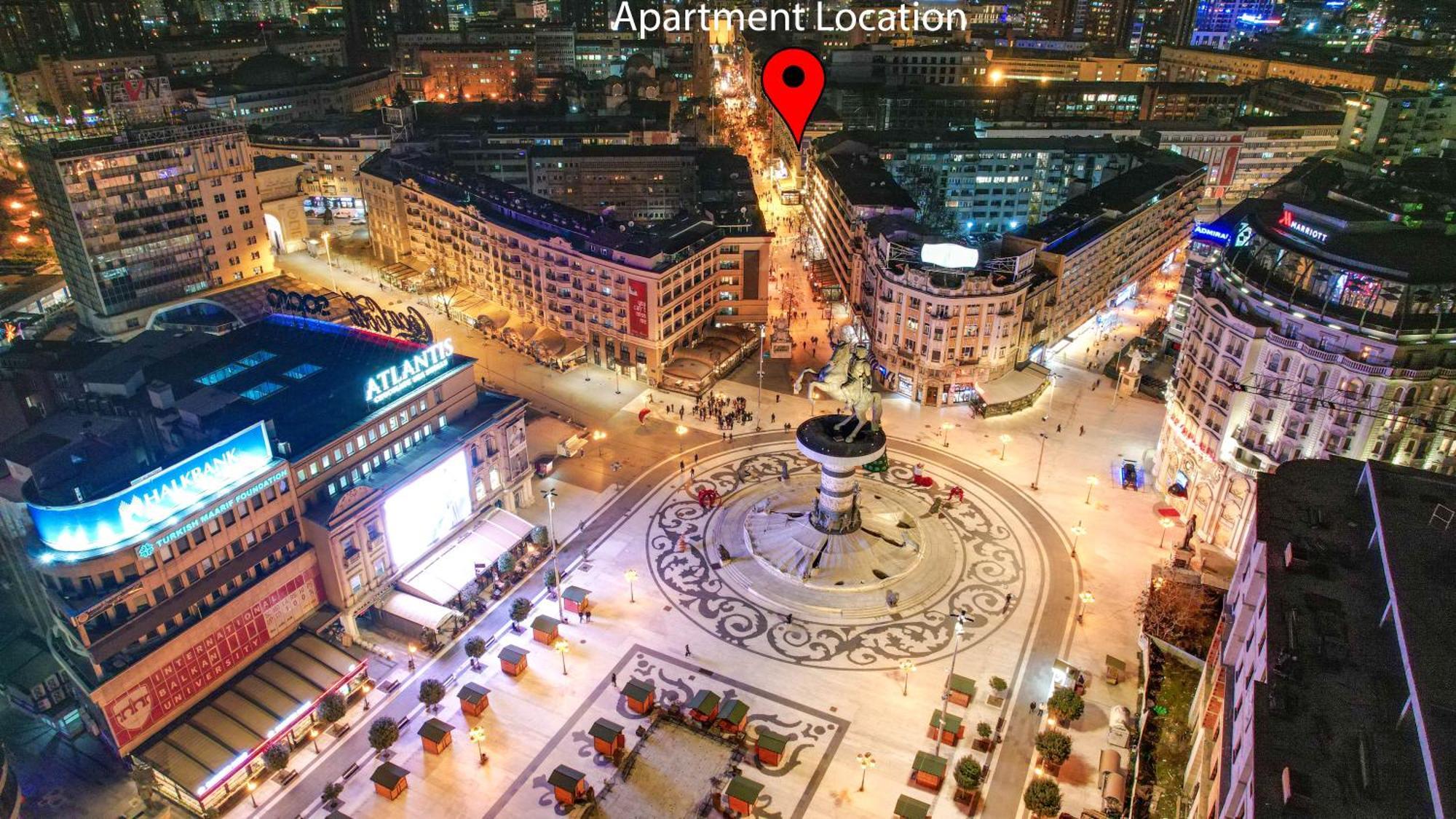Apartment Skopje Square Extérieur photo