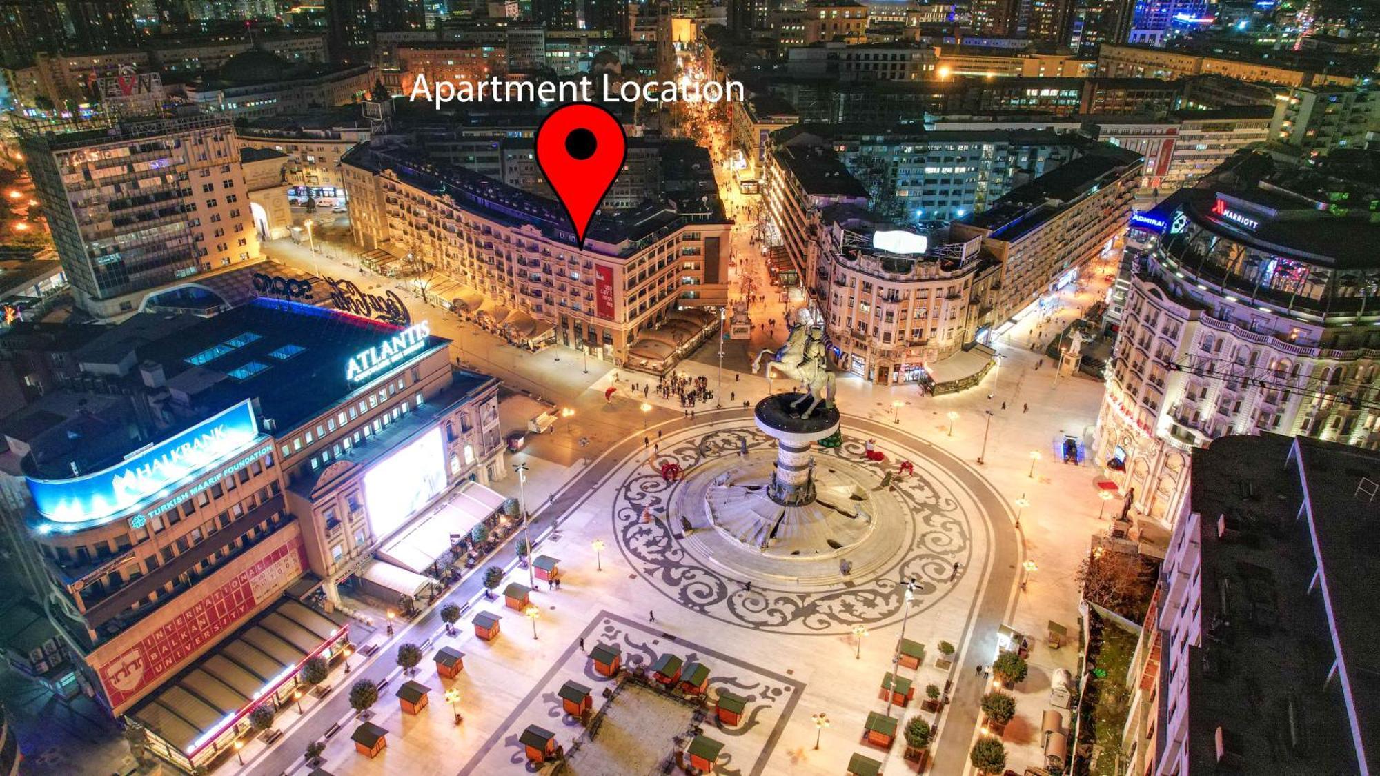 Apartment Skopje Square Extérieur photo